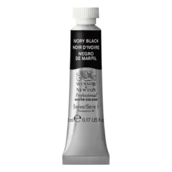 Winsor & Newton Professional akvarellmaling 5 ml Ivory Black 331