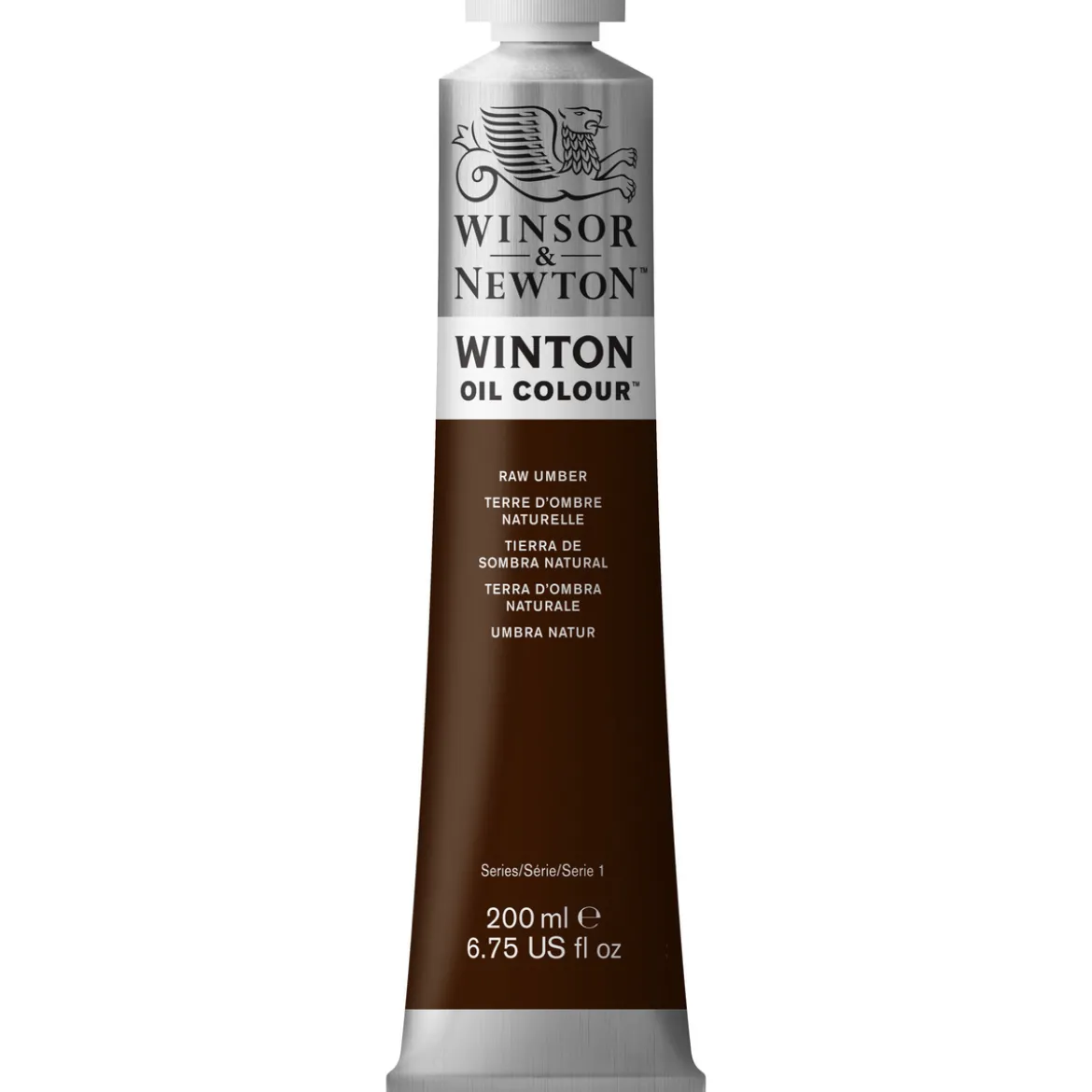 Winsor & Newton Winton oljemaling 200 ml Raw Umber 554