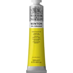 Winsor & Newton Winton oljemaling 200 ml Lemon Yellow Hue 346