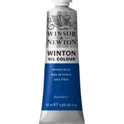 Winsor & Newton Winton oljemaling 37 ml Phthalo Blue 516