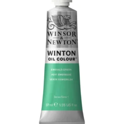 Winsor & Newton Winton oljemaling 37 ml Emerald Green 241