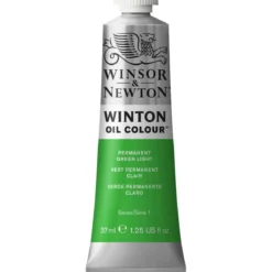 Winsor & Newton Winton oljemaling 37 ml Permanent Green Light 483