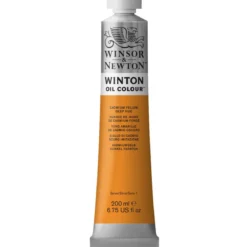 Winsor & Newton Winton oljemaling 200 ml Cadmium Yellow Deep Hue 115
