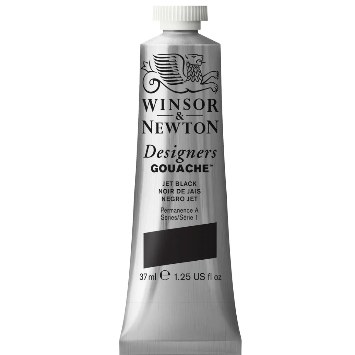 W&N D.Gouache Jet Black 37 ml