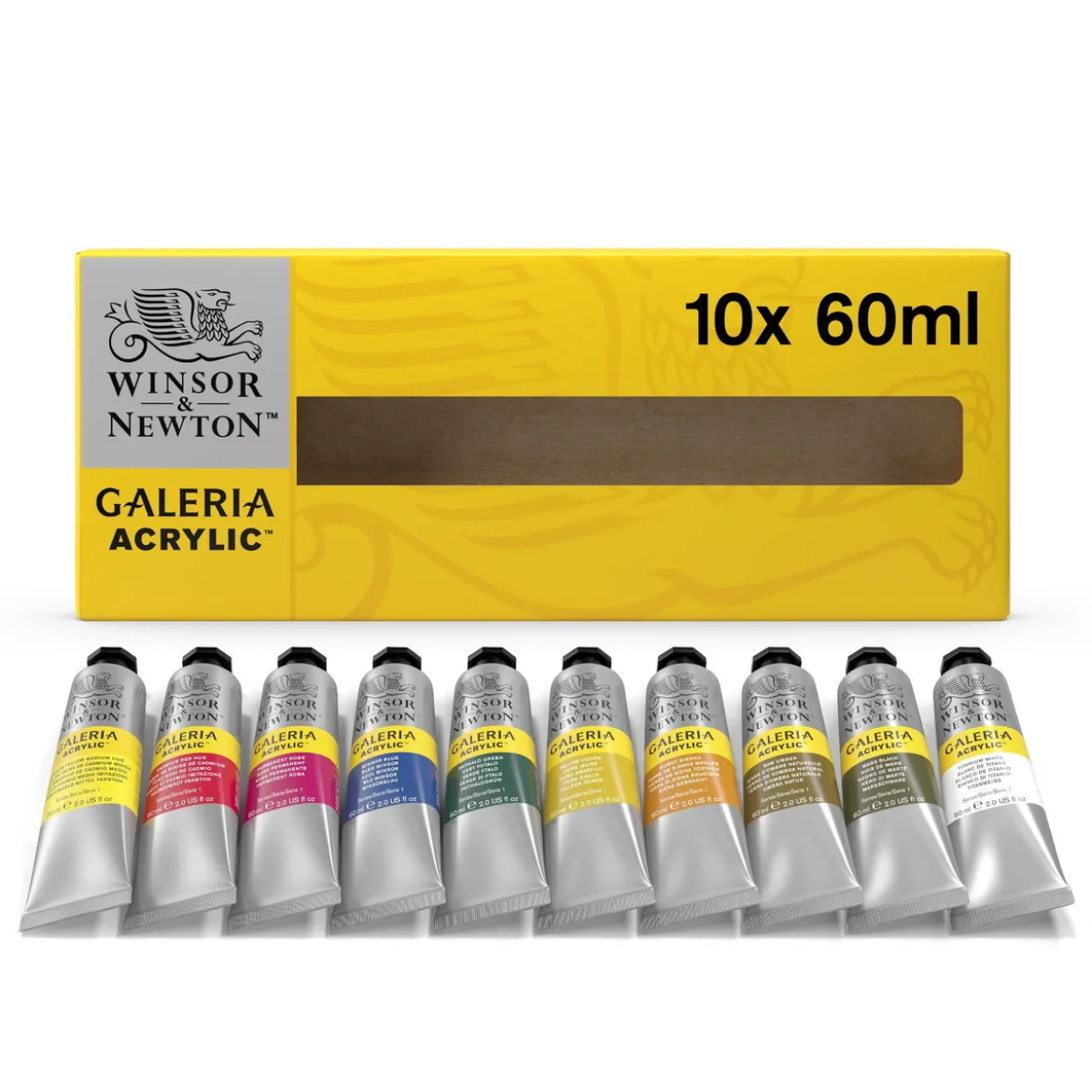 W&N Galeria set 10x60 ml