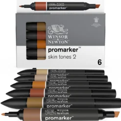 W&N Promarker 6 Skin tones 2