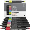W&N Prom. Brush 6xMid T. Set