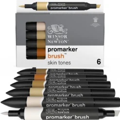 W&N Prom. Brush 6xSkin T. Set