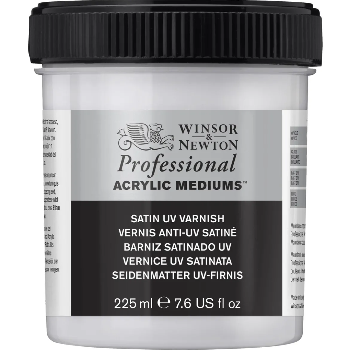 W&N Satin UV Varnish 450ml