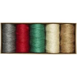20x5 meter jutesnor - julesett